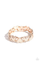 Paparazzi Date Night Deluxe - Rose Gold Bracelet