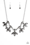 Paparazzi Dauntlessly Debonair - Silver Necklace