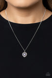 Paparazzi Day of Love - Purple Heart Necklace