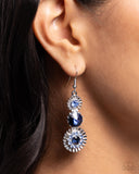 Paparazzi Dedicated Dalliance - Blue Earrings