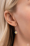 Paparazzi Delicate Display - White Daisy Necklace