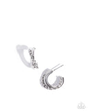 Paparazzi Deluxe Duo- Silver Earrings