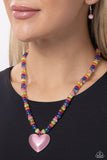 Paparazzi Desertscape Delight - Pink Necklace