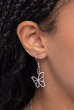 Paparazzi Detailed Dance - Blue Butterfly Necklace