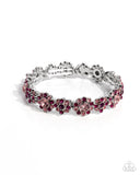 Paparazzi Done and Dusted- Pink Bracelet
