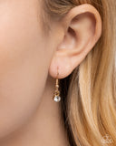 Paparazzi Dragonfly Direction- Gold Necklace