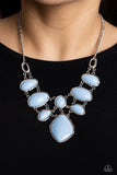 Paparazzi Dreamily Decked Out - Blue Summer Necklace