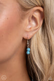 Paparazzi Dreamy Duchess - Blue Iridescent Finish Necklace