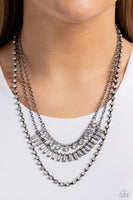 Paparazzi Dripping in Stardust - Black Necklace