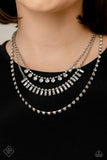 Paparazzi MAY FF Dripping in Stardust - White Necklace