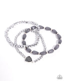 Paparazzi Druzy Decadence - Silver