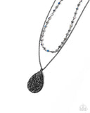 Paparazzi Druzy Delight- Black Necklace