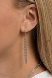Paparazzi Dynamic Default - Silver Necklace