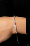 Paparazzi Dynamic Diamonds - White Rhinestones Bracelet