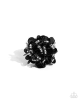 Paparazzi Dynamic Disco - Black Ring