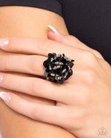 Paparazzi Dynamic Disco - Black Ring