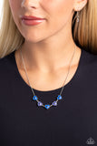 Paparazzi ECLECTIC Heart - Blue Heart Necklace