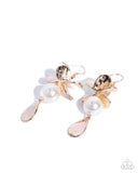 Paparazzi Earnest Elegance- Gold Earrings