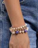 Paparazzi Earthy Entertainer- Purple Bracelet