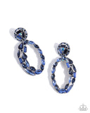 Paparazzi Eclectic Elevation- Blue Earrings