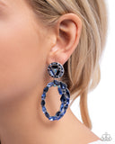Paparazzi Eclectic Elevation- Blue Earrings
