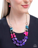 Paparazzi Eclectic Example- Purple Necklace