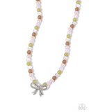 Paparazzi Elegant Empress- Pink Necklace