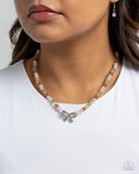 Paparazzi Elegant Empress- Pink Necklace