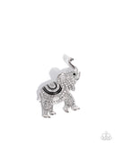 Paparazzi Elephant Embrace- Black Brooch