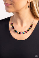 Paparazzi Elite Emeralds - Black Necklace