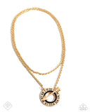 Paparazzi FF SEP 24 Embodying Enjoyment - Gold