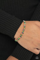 Paparazzi Emerald Ensemble - Copper Bracelet