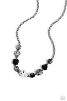 Paparazzi Emphatic Edge - Black Necklace