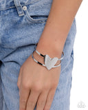 Paparazzi Enamored Ease- Silver Bracelet