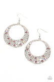 Paparazzi Enchanted Effervescence - Purple Earrings