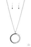 Paparazzi Encrusted Elegance - Silver Necklace