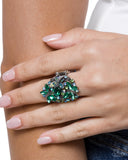Paparazzi Endearing Etiquette- Green Ring