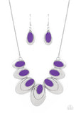 Paparazzi Endless Eclipse - Purple Necklace