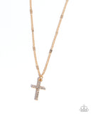 Paparazzi Endless Faith- Gold Necklace