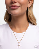 Paparazzi Endless Faith- Gold Necklace