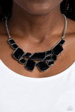 Paparazzi Energetic Embers - Black Necklace