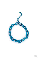 Paparazzi Energetic Encore - Blue Bracelet