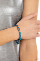 Paparazzi Energetic Encore - Blue Bracelet