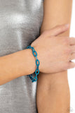 Paparazzi Energetic Encore - Blue Bracelet