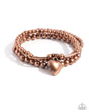 Paparazzi Engaged Explorer- Copper Bracelet