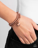 Paparazzi Engaged Explorer- Copper Bracelet