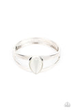 Paparazzi Enhanced Enchantment - White Bracelet