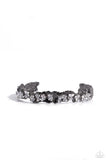 Paparazzi Enticingly Icy - Black Bracelet