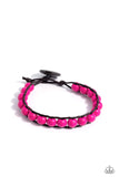 Paparazzi Epic Explorer - Pink Wooden Beads Bracelet