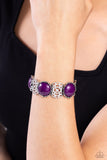 Paparazzi Ethereal Excursion - Purple Stretchy Bracelet